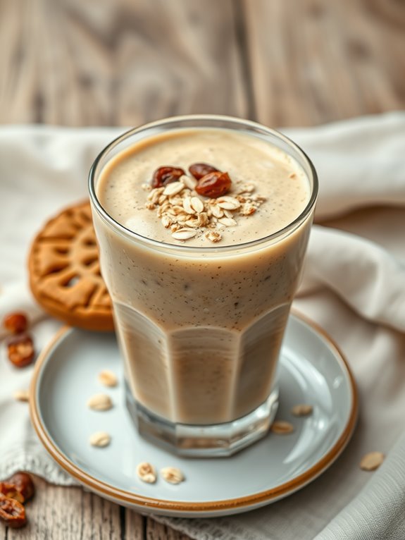 oatmeal raisin cookie smoothie