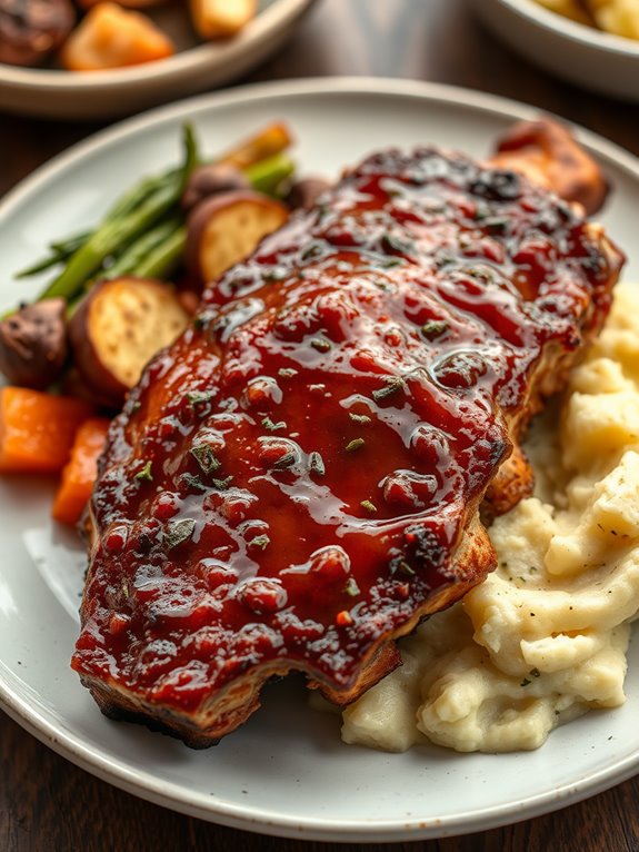 oven baked garlic herb ribs