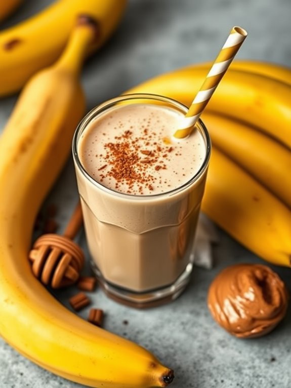 peanut butter banana smoothie