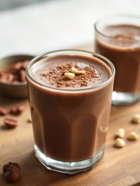 peanut butter chocolate smoothie