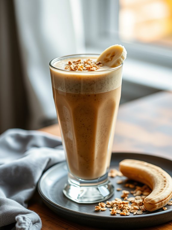 peanut butter oatmeal smoothie