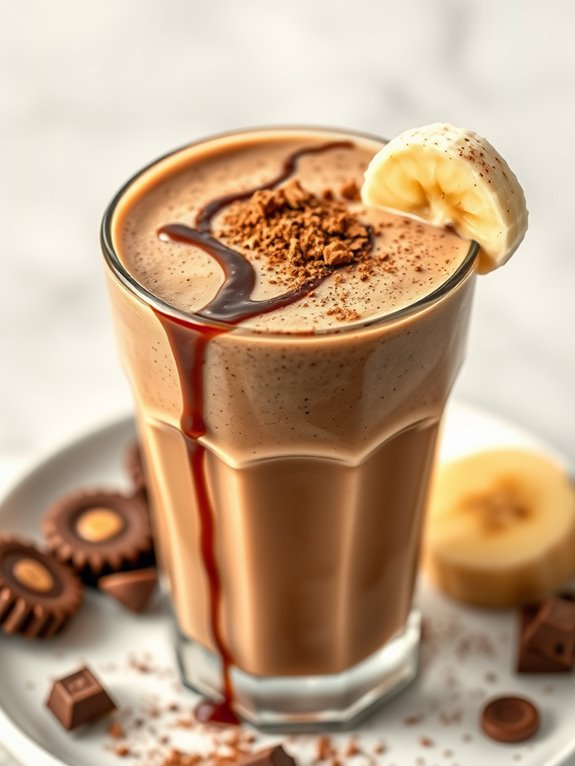 peanut butter protein smoothie