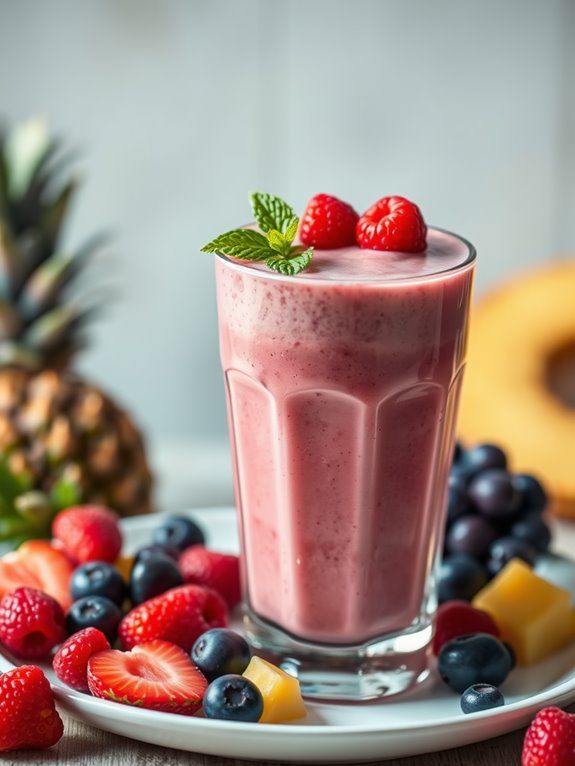 pineapple berry smoothie recipe