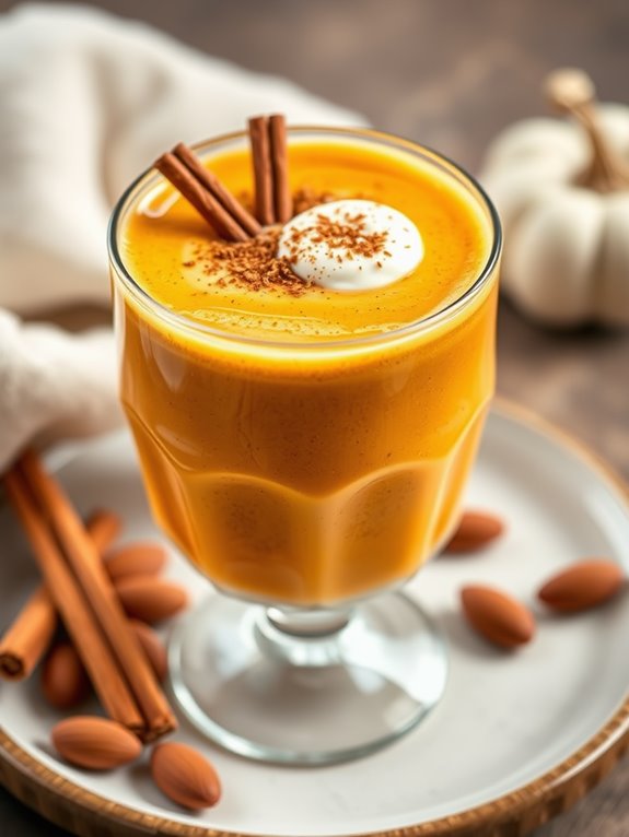 pumpkin almond smoothie recipe