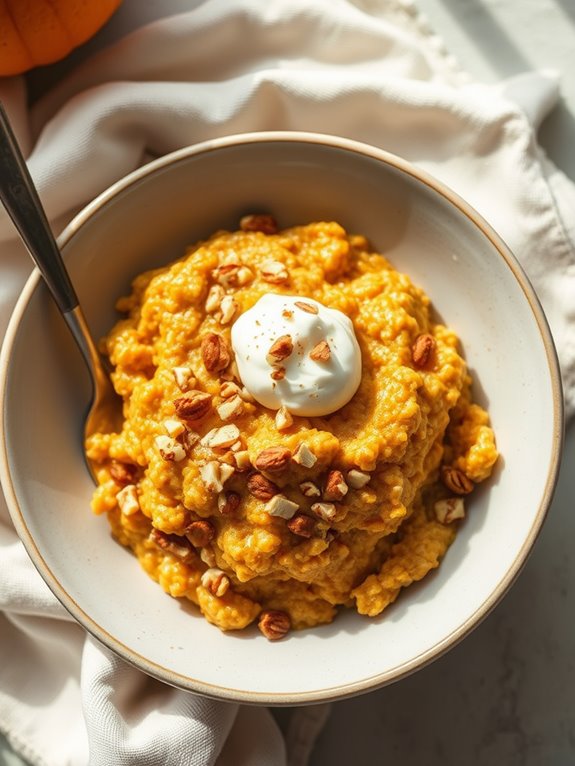 pumpkin spice oatmeal recipe