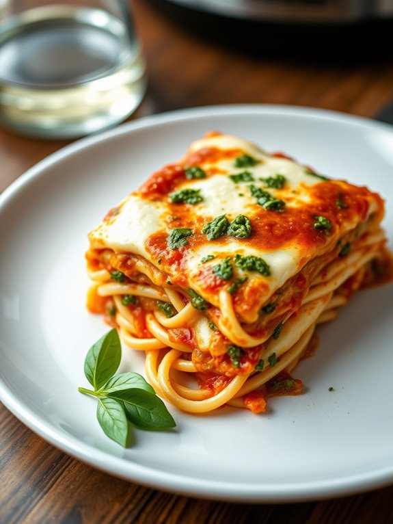 quick and easy lasagna