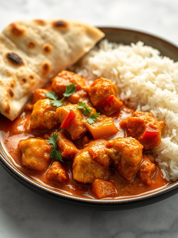 quick and flavorful chicken curry