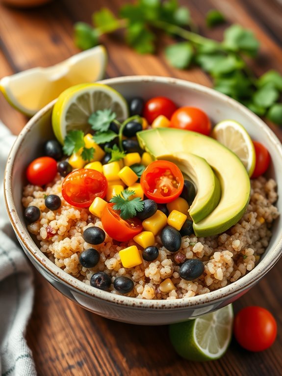 quick and tasty quinoa bowls