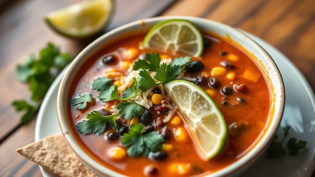 quick instant pot taco soup