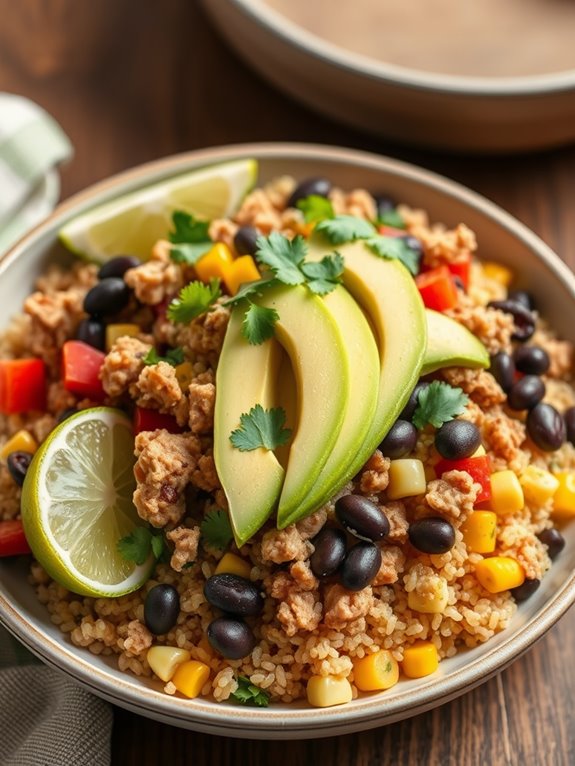 quinoa burrito bowl recipe