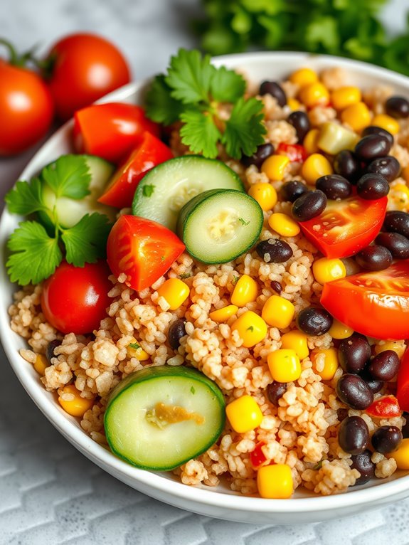 quinoa salad in instant pot