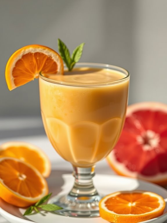 refreshing citrus smoothie blend