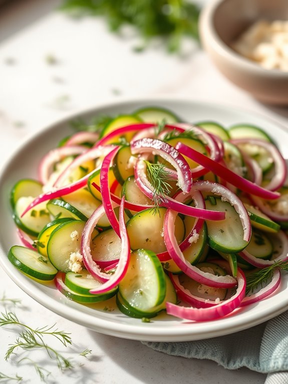 refreshing cucumber salad recipe