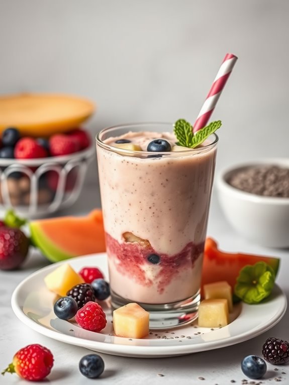 refreshing fruity protein blend