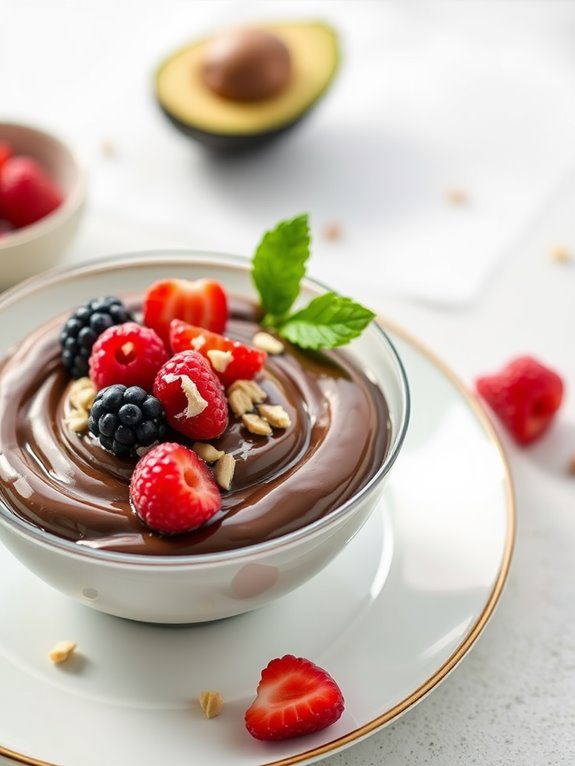 rich creamy chocolate dessert