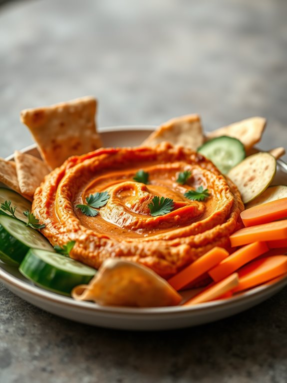 roasted pepper feta dip