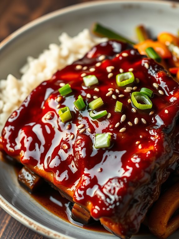 savory asian teriyaki ribs