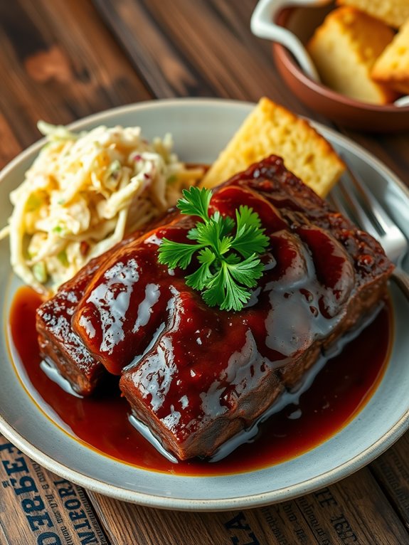 savory bbq beef ribs