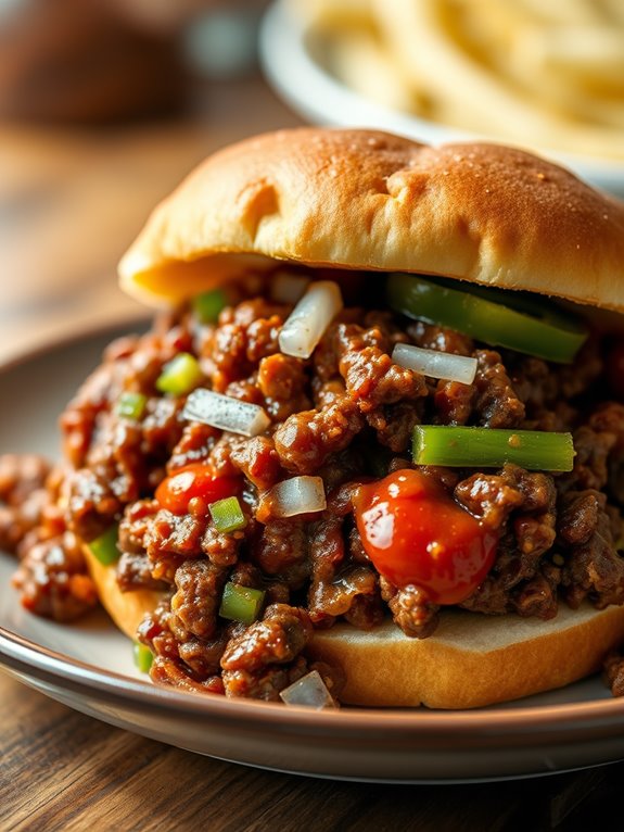 savory beef sandwich delight