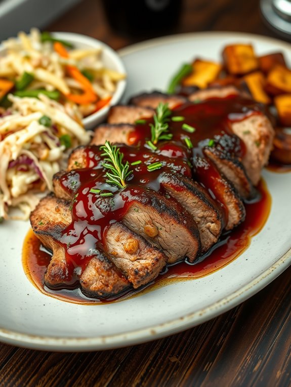 savory beer infused brisket