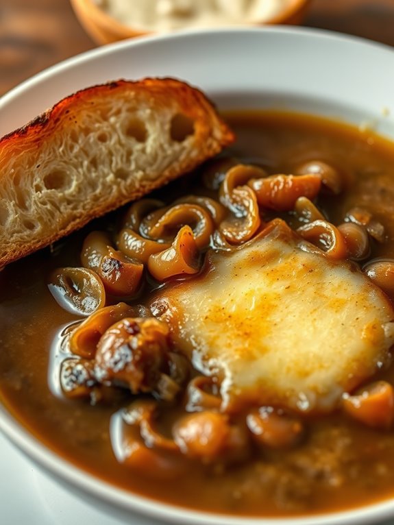 savory caramelized onion broth