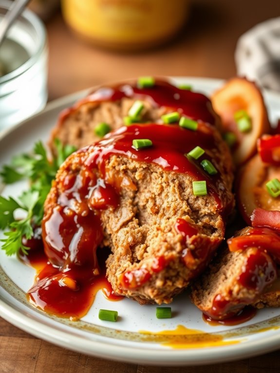 savory cheddar bacon meatloaf