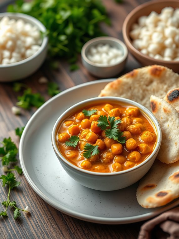 savory chickpea curry recipe