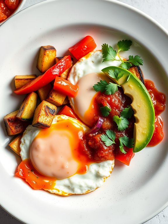 savory egg dish preparation