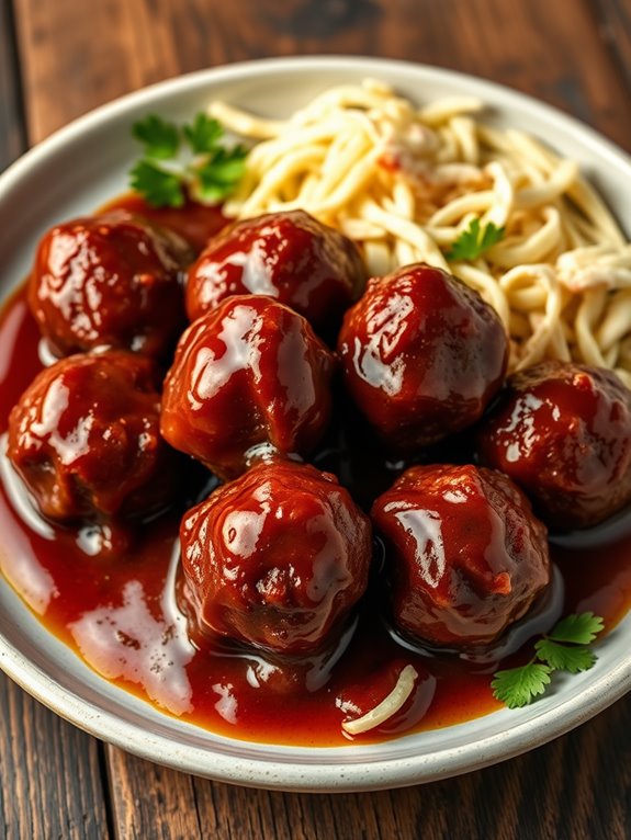 savory grilled meatball recipe