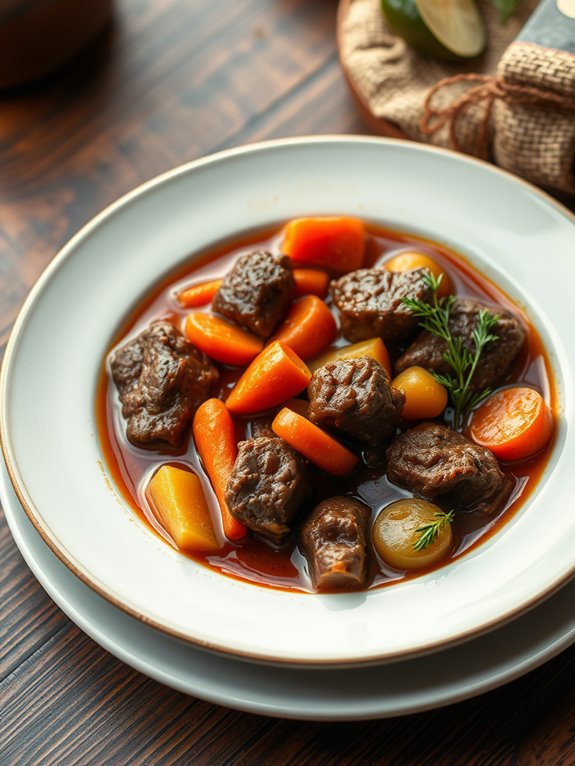 savory hearty beef stew