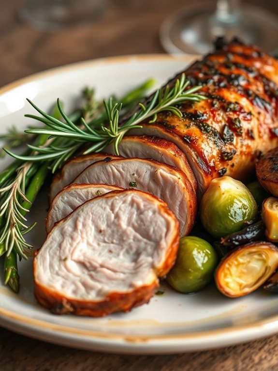 savory herb seasoned pork roast