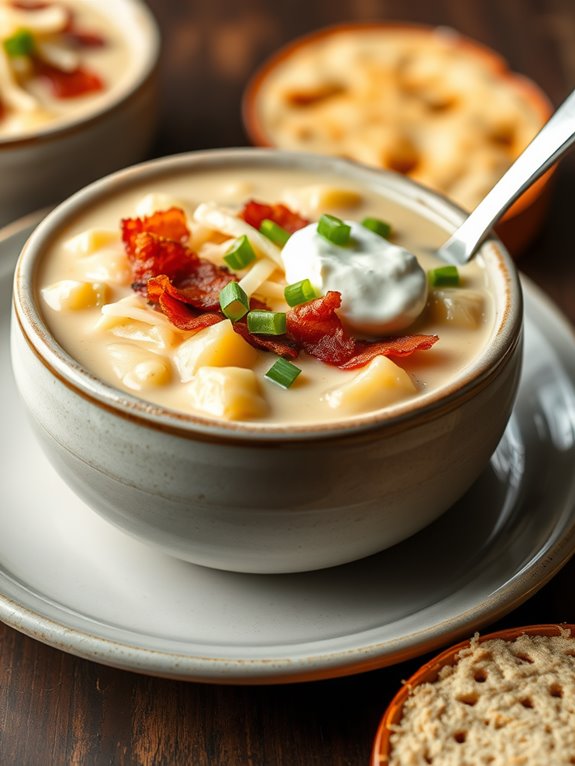 savory italian potato soup