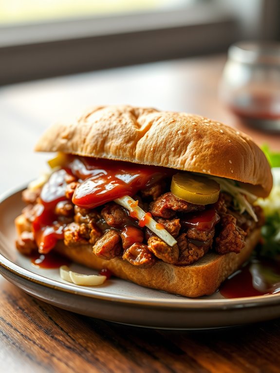 savory jackfruit sandwich recipe