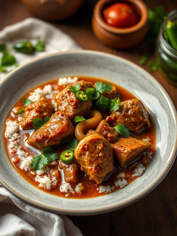 savory lamb stew dish