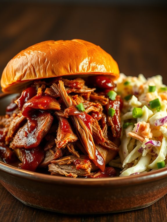 savory pulled pork recipe