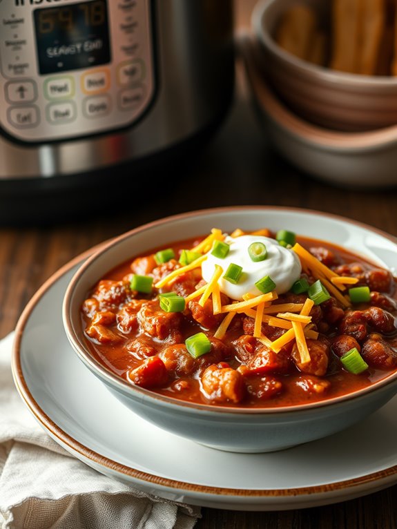 savory quick easy chili