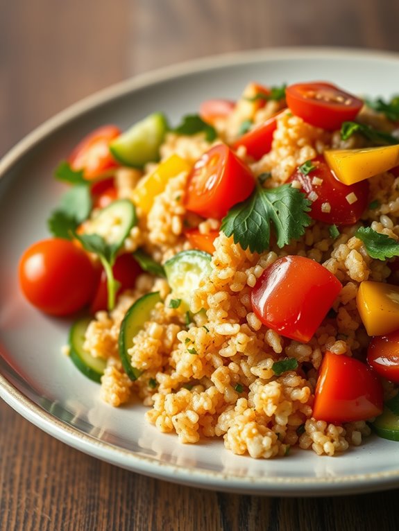 savory quinoa salad recipe