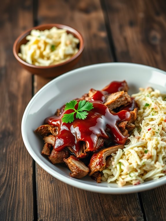 savory shredded pork dish