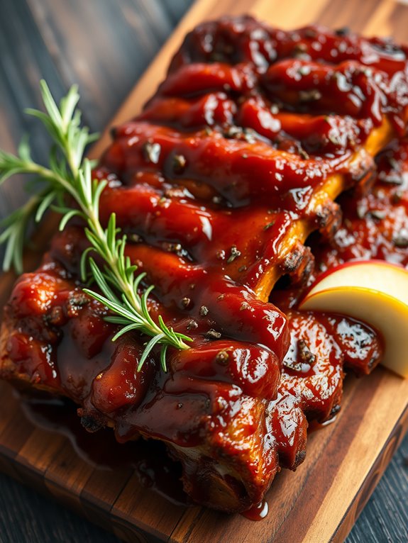 savory smoked herb ribs