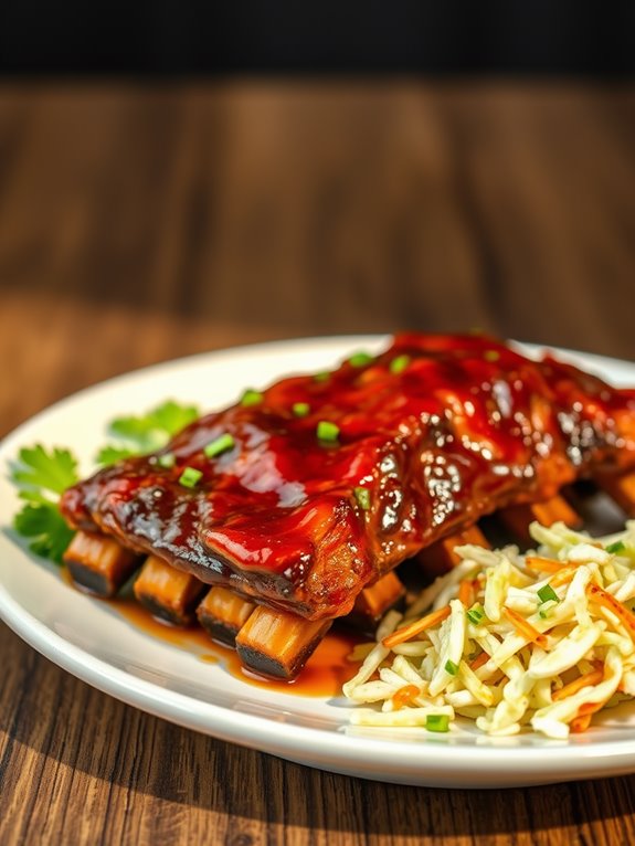 savory smoky spicy ribs