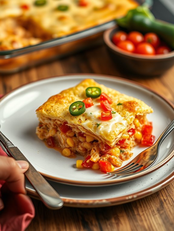 savory spicy tamale casserole