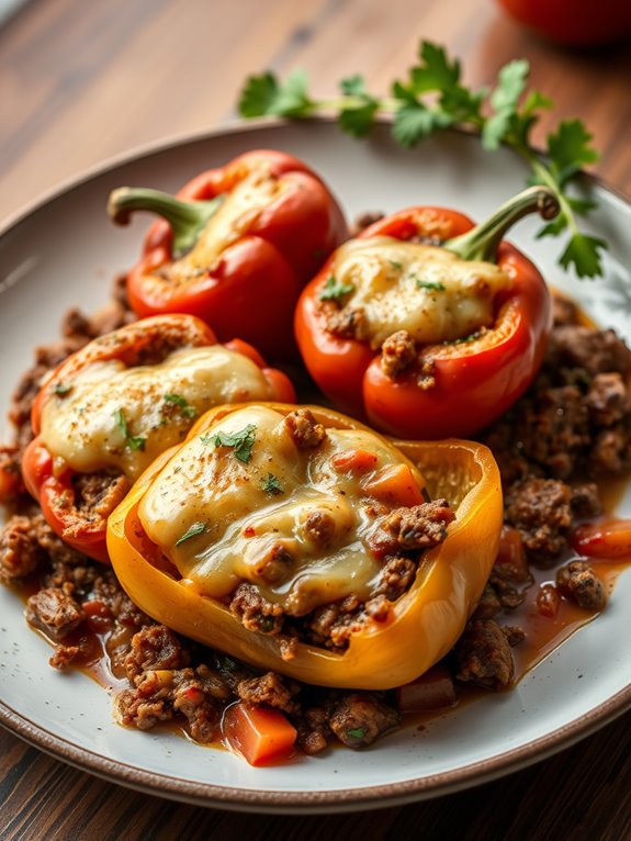 savory stuffed bell peppers