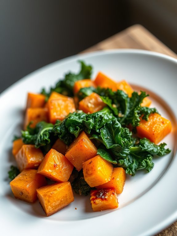 savory sweet potato dish