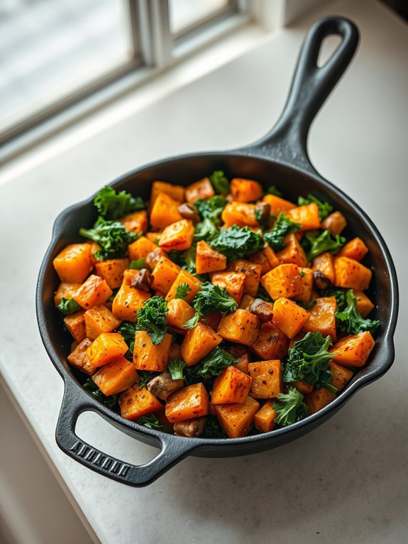 savory vegetable breakfast dish