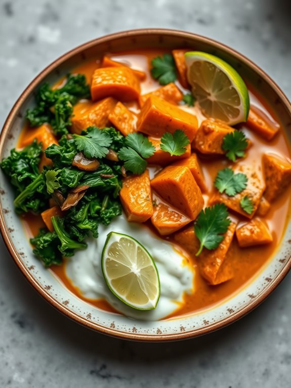 savory vegetable curry dish