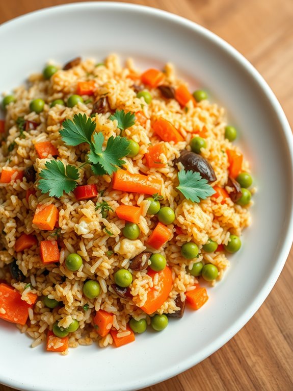 savory vegetable rice dish