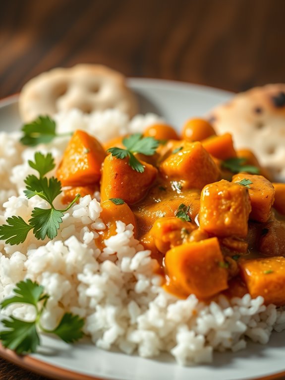 savory vegetarian curry recipe