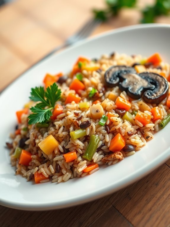 savory wild rice dish