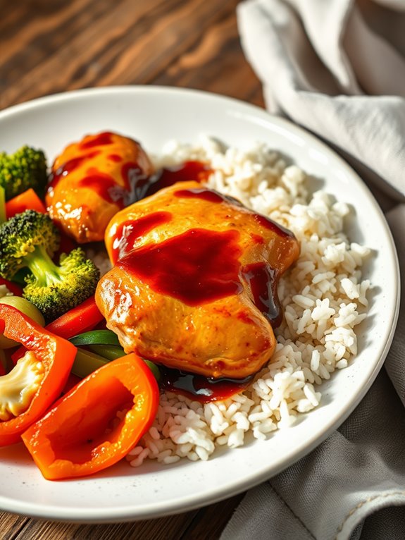 sheet pan teriyaki chicken