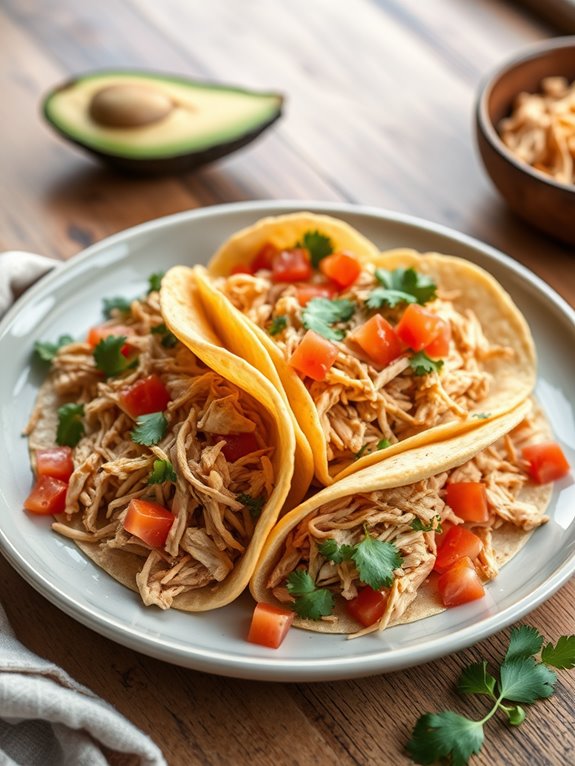 shredded chicken taco recipe